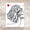 Vintage Rose 2015 Forever Postage Stamps Adhesive Sheet for Wedding Invitations