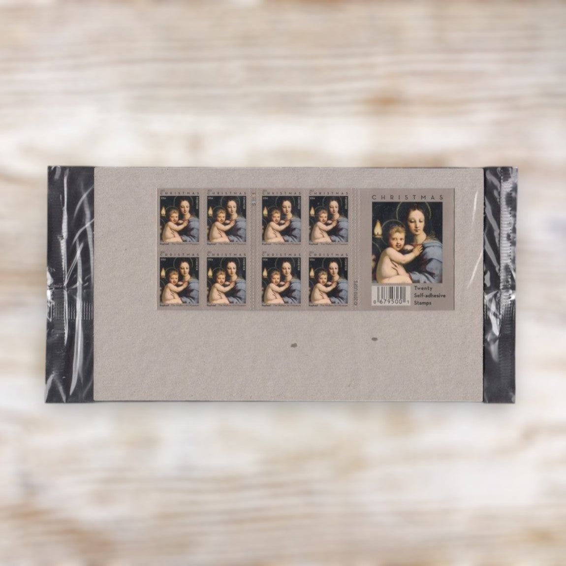 Madonna of the Candelabra by Raphael 2011 Forever Stamps Self-Adhesive Booklet for Holiday Mail