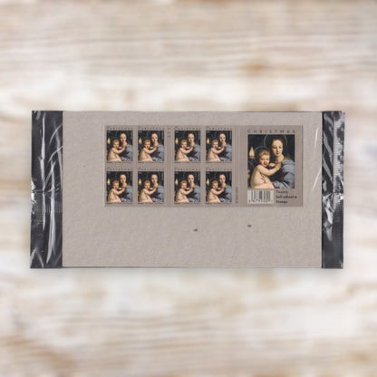 Madonna of the Candelabra by Raphael 2011 Forever Stamps Self-Adhesive Booklet for Holiday Mail