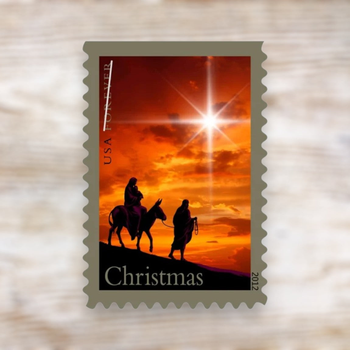 Holy Family 2012 Forever Postage Stamps Self-Adhesive Booklet for Holiday Mail