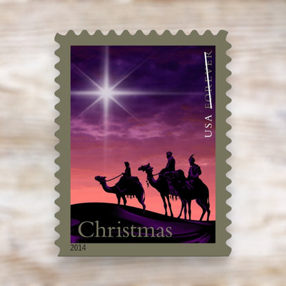 Christmas Magi 2014 Forever Postage Stamps Self-Adhesive Booklet for Holiday Mail