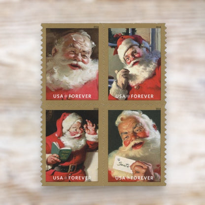 Sparkling Holidays 2018 Forever Postage Stamps Self-Adhesive Booklet for Holiday Mail