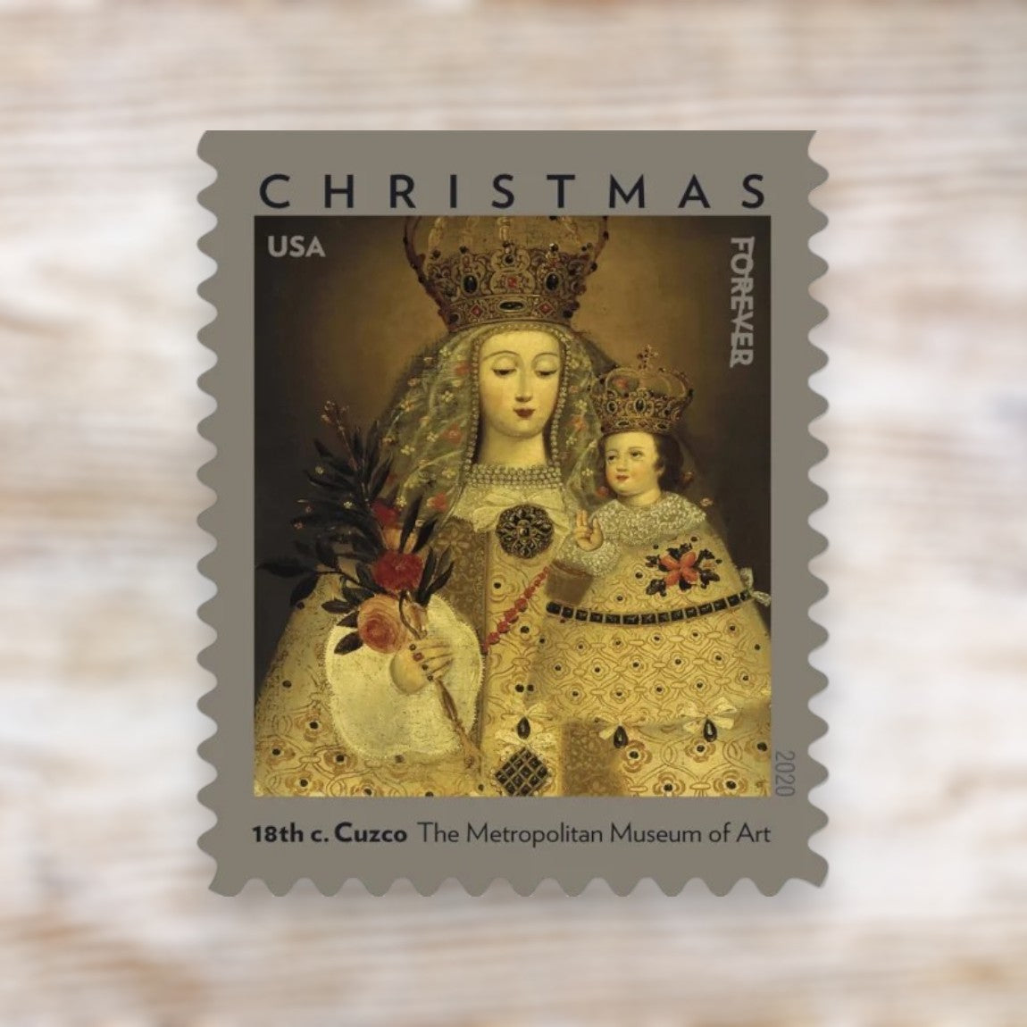 Our Lady of Guápulo 2020 Forever Postage Stamps Self-Adhesive Booklet for Holiday Mail