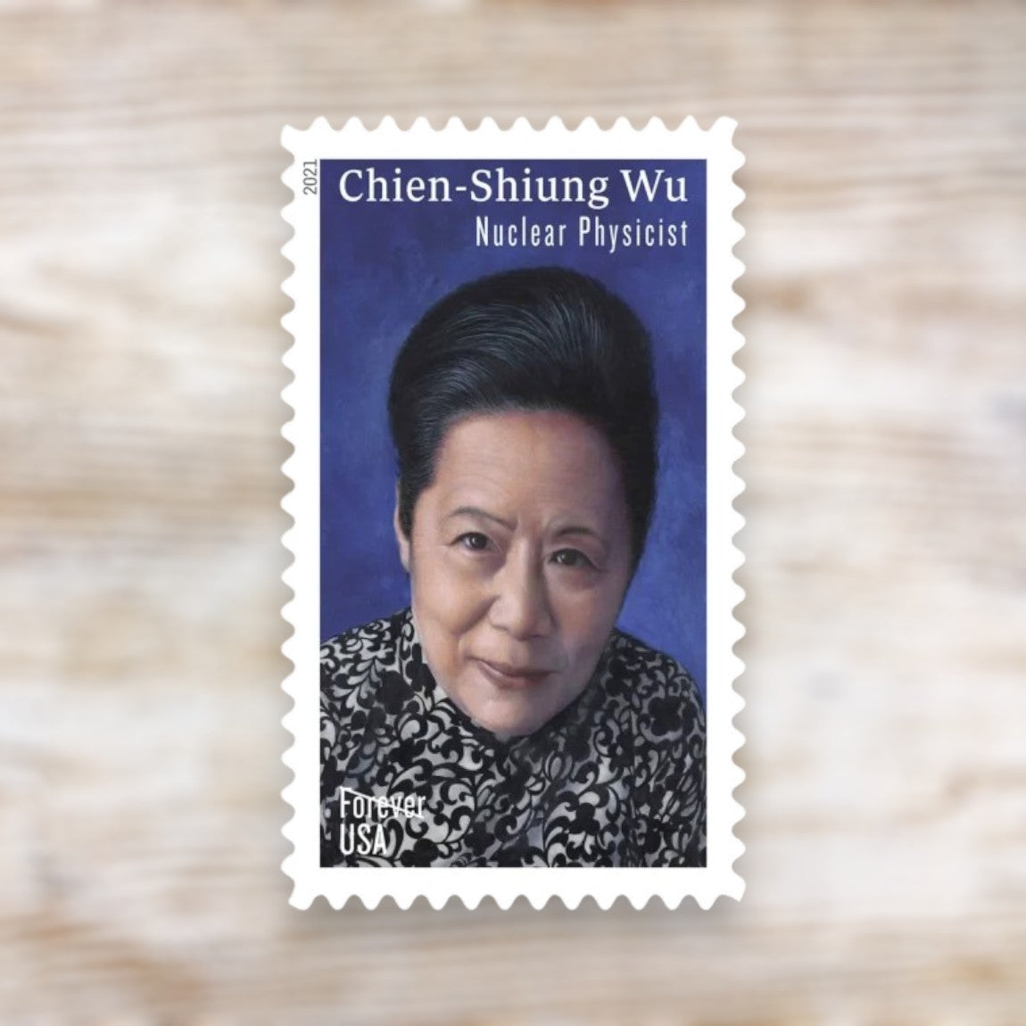 Chien-Shiung Wu 2021 Forever Postage Stamps Self-Adhesive Sheet for Commemorative Mail