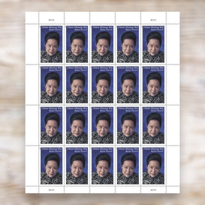 Chien-Shiung Wu 2021 Forever Postage Stamps Self-Adhesive Sheet for Commemorative Mail