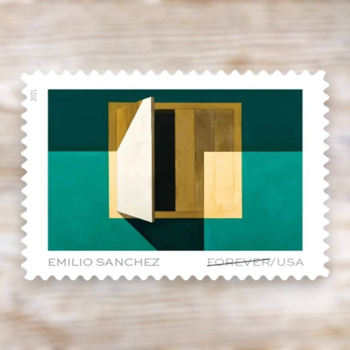 Emilio Sánchez 2021 Forever Postage Stamps Self-Adhesive Sheet for Commemorative Mail