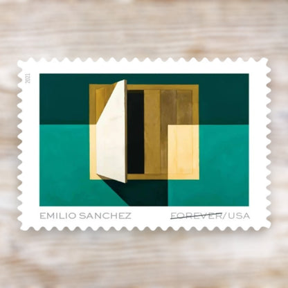 Emilio Sánchez 2021 Forever Postage Stamps Self-Adhesive Sheet for Commemorative Mail