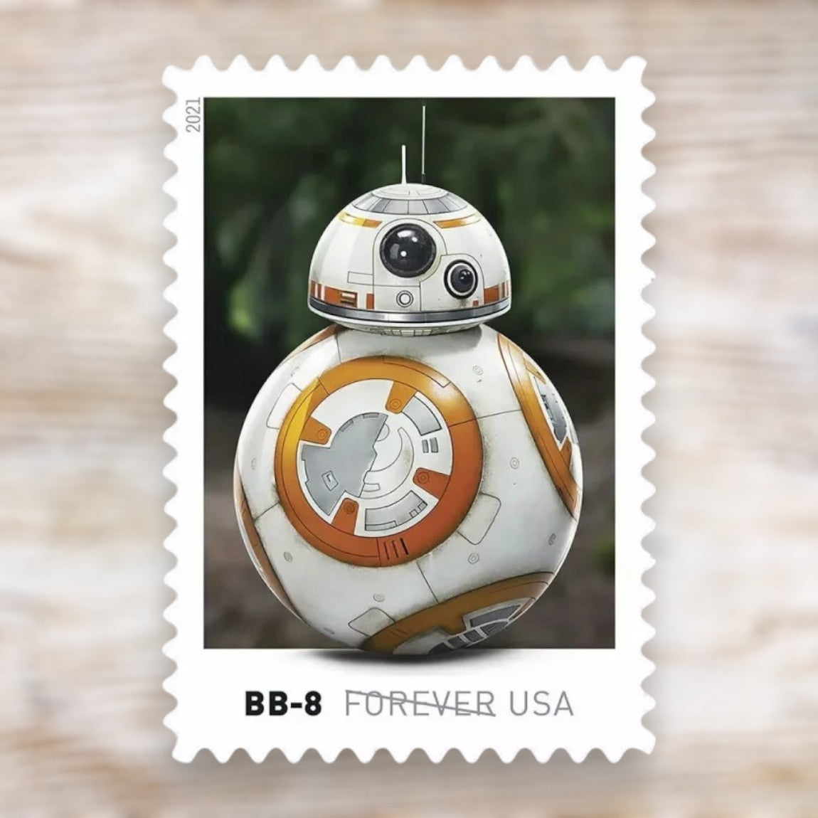 Star Wars Droids 2021 Forever Postage Stamps Self-Adhesive Sheet for Commemorative Mail