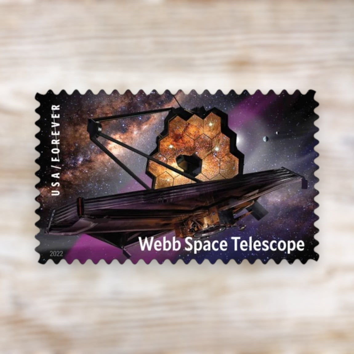 James Webb Space Telescope 2022 Forever Postage Stamps Self-Adhesive Sheet for Commemorative Mail