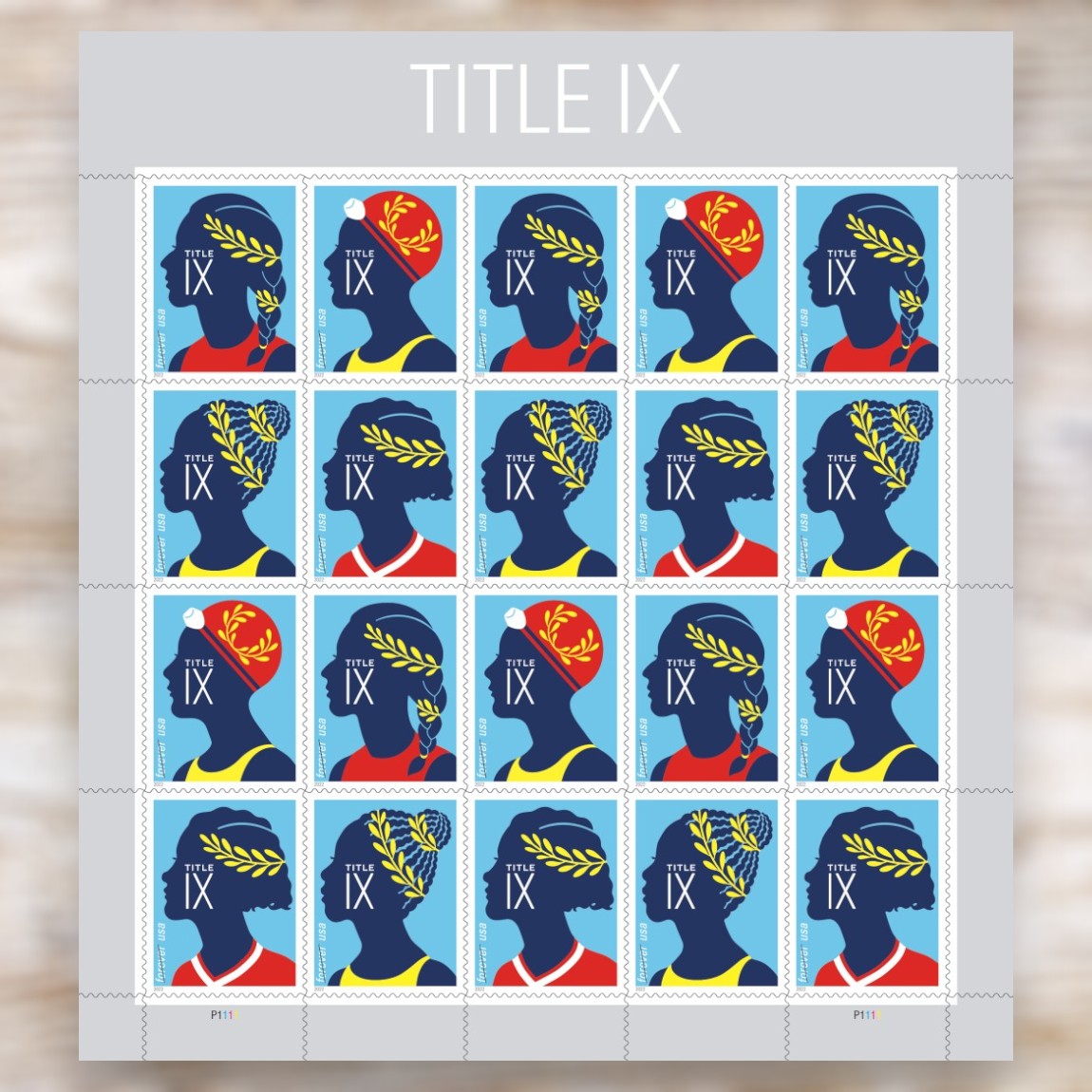 Title IX 2022 Forever Postage Stamps Self-Adhesive Sheet for Commemorative Mail