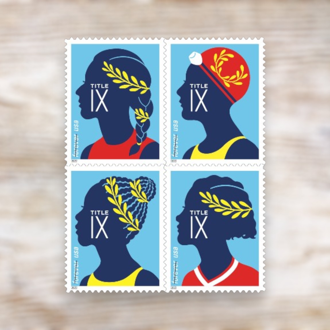 Title IX 2022 Forever Postage Stamps Self-Adhesive Sheet for Commemorative Mail