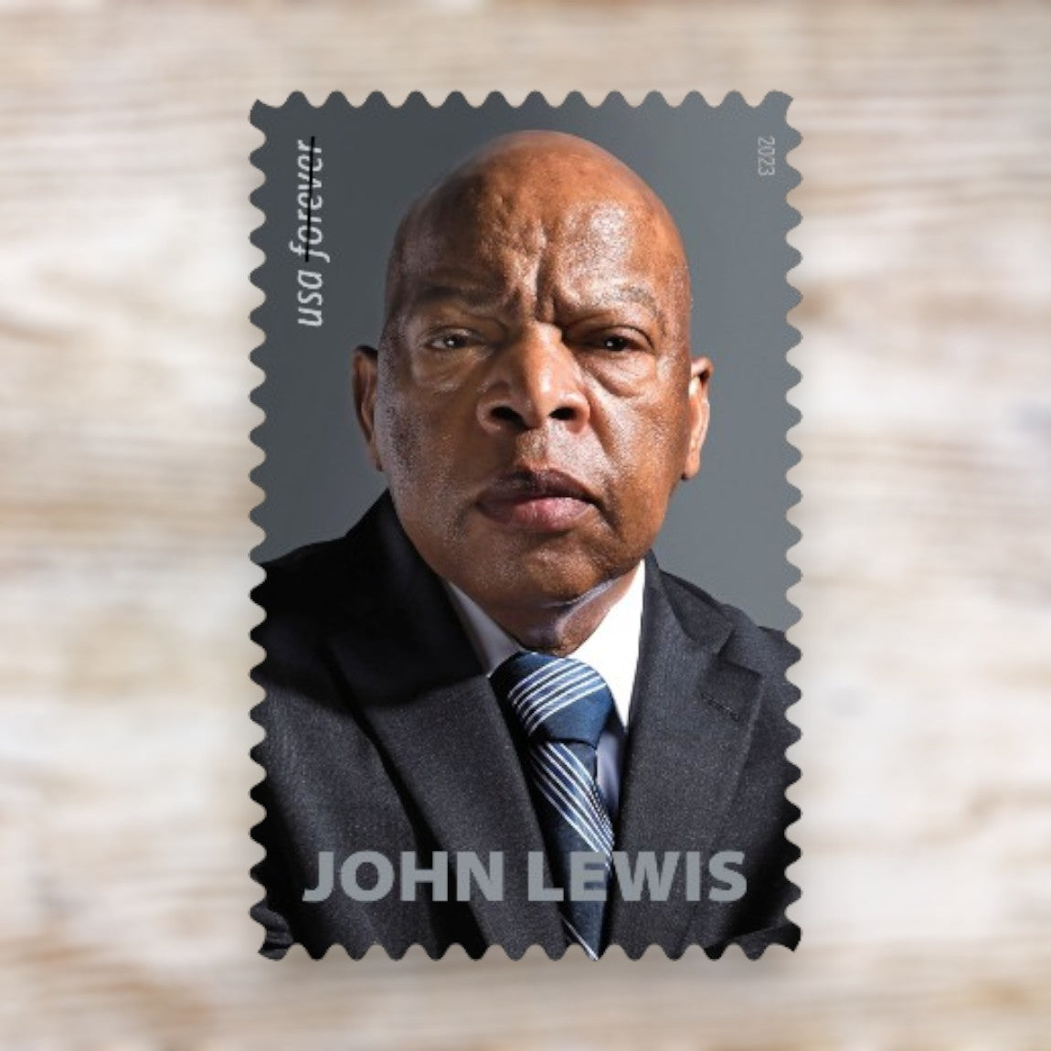 John Lewis 2023 Forever Postage Stamps Self-Adhesive Sheet for Commemorative Mail