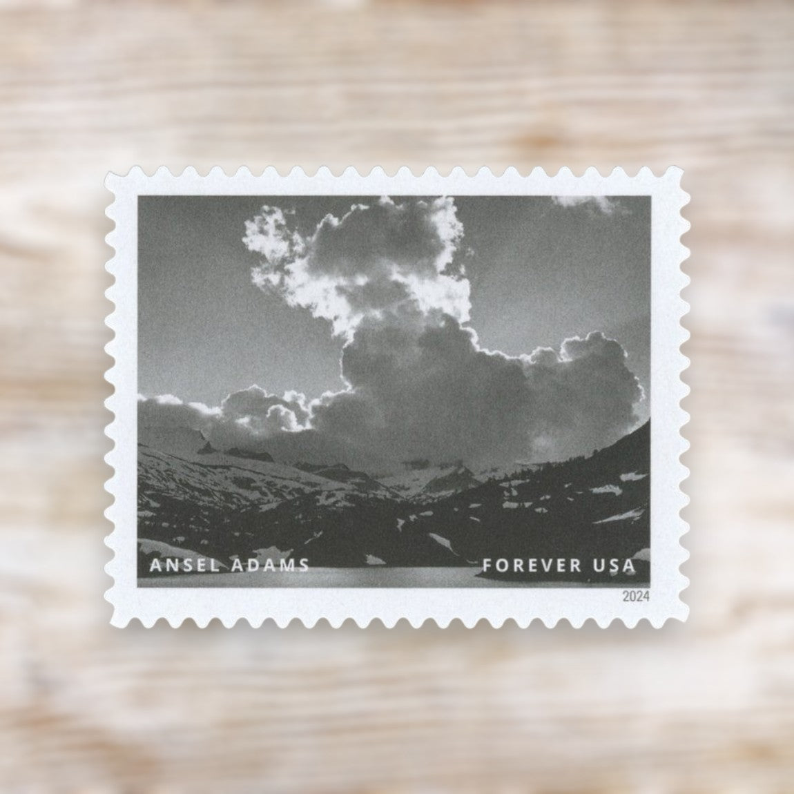 Ansel Adams 2024 Forever Postage Stamps Self-Adhesive Sheet for Commemorative Mail