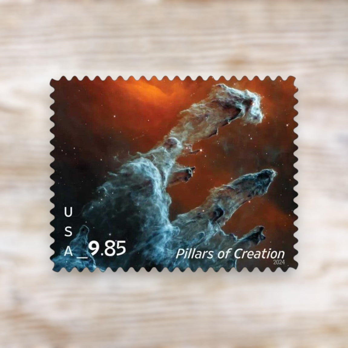 Pillars of Creation 2024 $9.85 Priority Mail Stamps Self-Adhesive Sheet