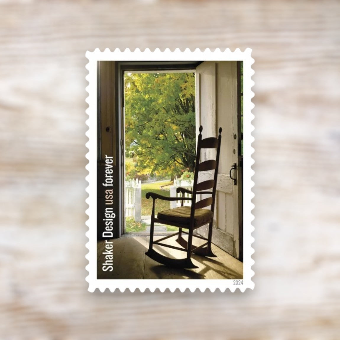 Shaker Design 2024 Forever Postage Stamps Self-Adhesive Sheet for Commemorative Mail