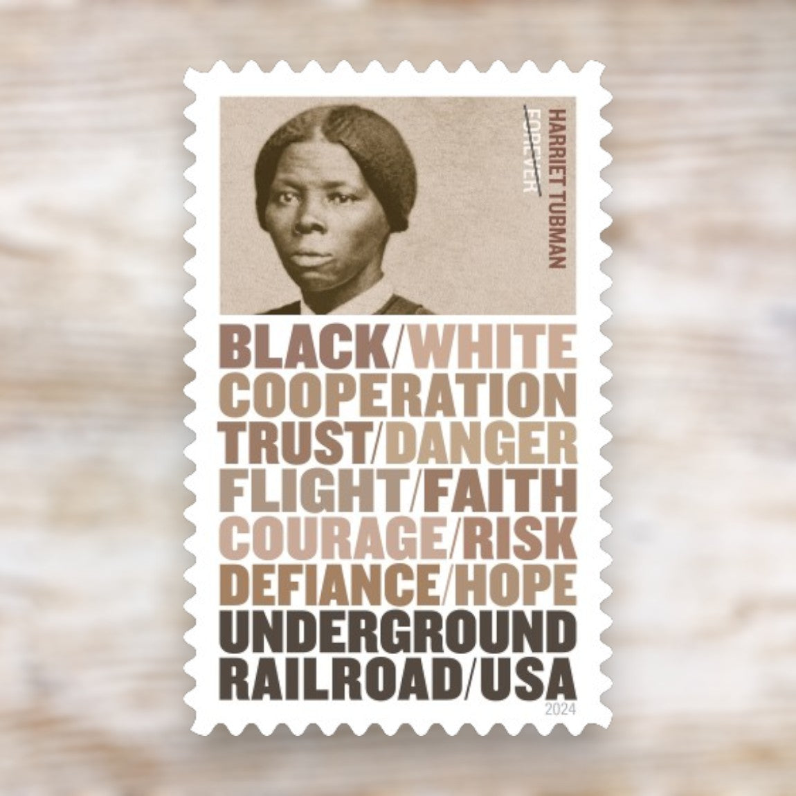 The Underground Railroad 2024 Forever Postage Stamps Self-Adhesive Sheet for Commemorative Mail