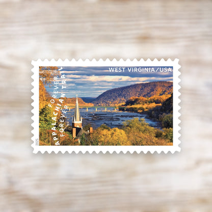 The Appalachian Trail 2025 Forever Postage Stamps Self-Adhesive Sheet for Commemorative Mail