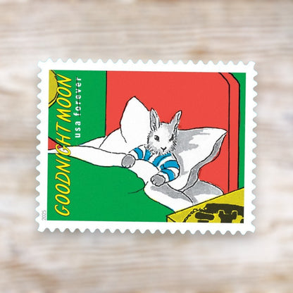 Goodnight Moon 2025 Forever Postage Stamps Self-Adhesive Sheet for Greeting Cards and Letters