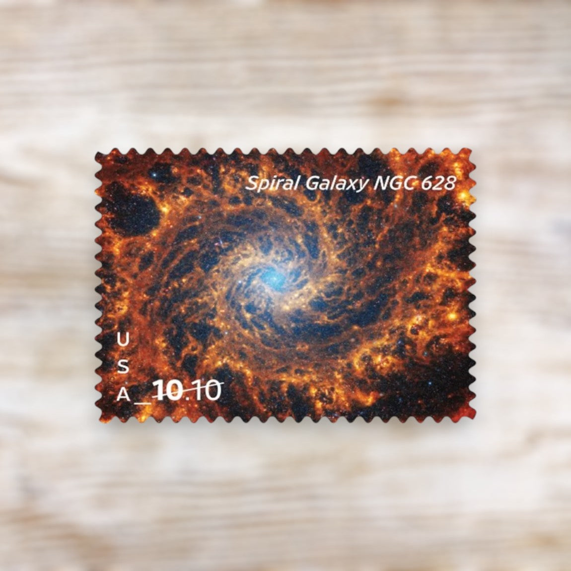 Spiral Galaxy 2025 $10.10 Priority Mail Postage Stamps Self-Adhesive Sheet