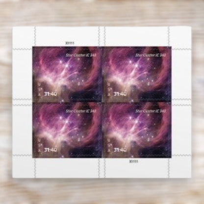 Star Cluster 2025 $31.40 Priority Mail Express Postage Stamps Self-Adhesive Sheet