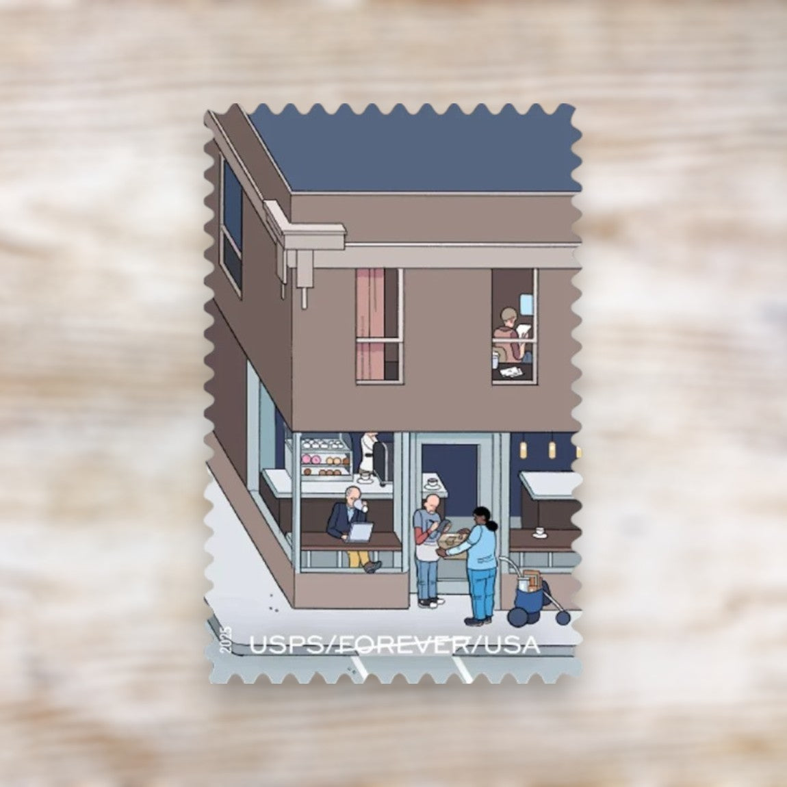 250 Years of Delivering 2025 Forever Postage Stamps Self-Adhesive Sheet for Commemorative Mail