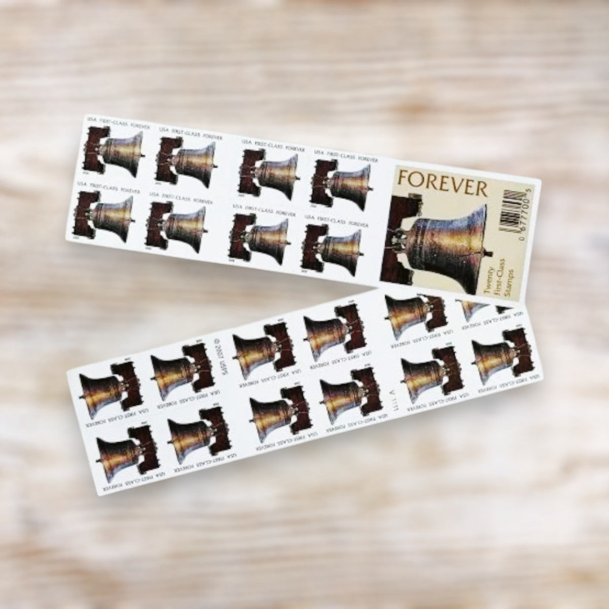 Liberty Bell 2007 Forever Postage Stamps Adhesive Booklet for Commemorative Mailing