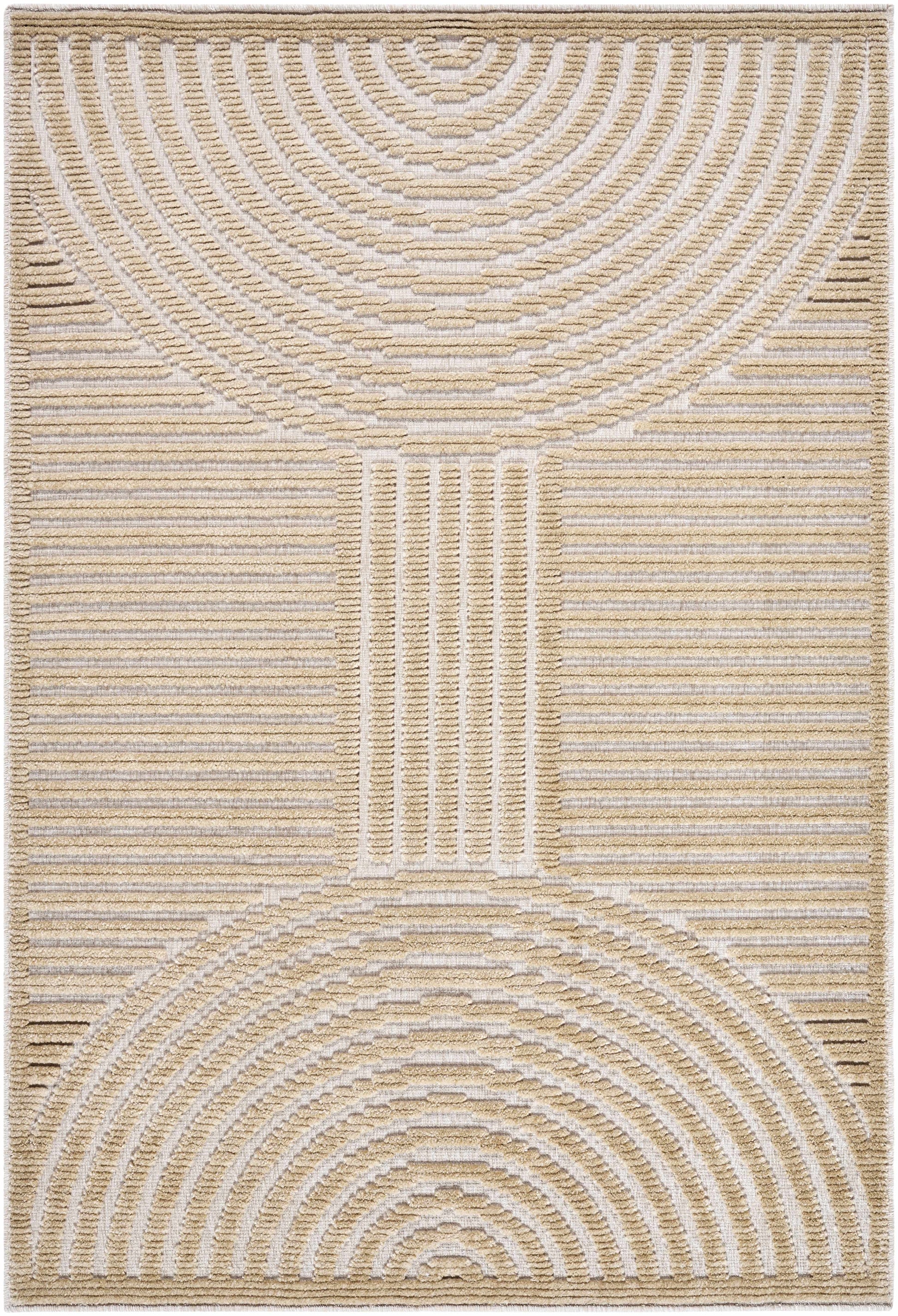 Deron Beige Washable Area Rug Contemporary Medium Pile - Decor Akil