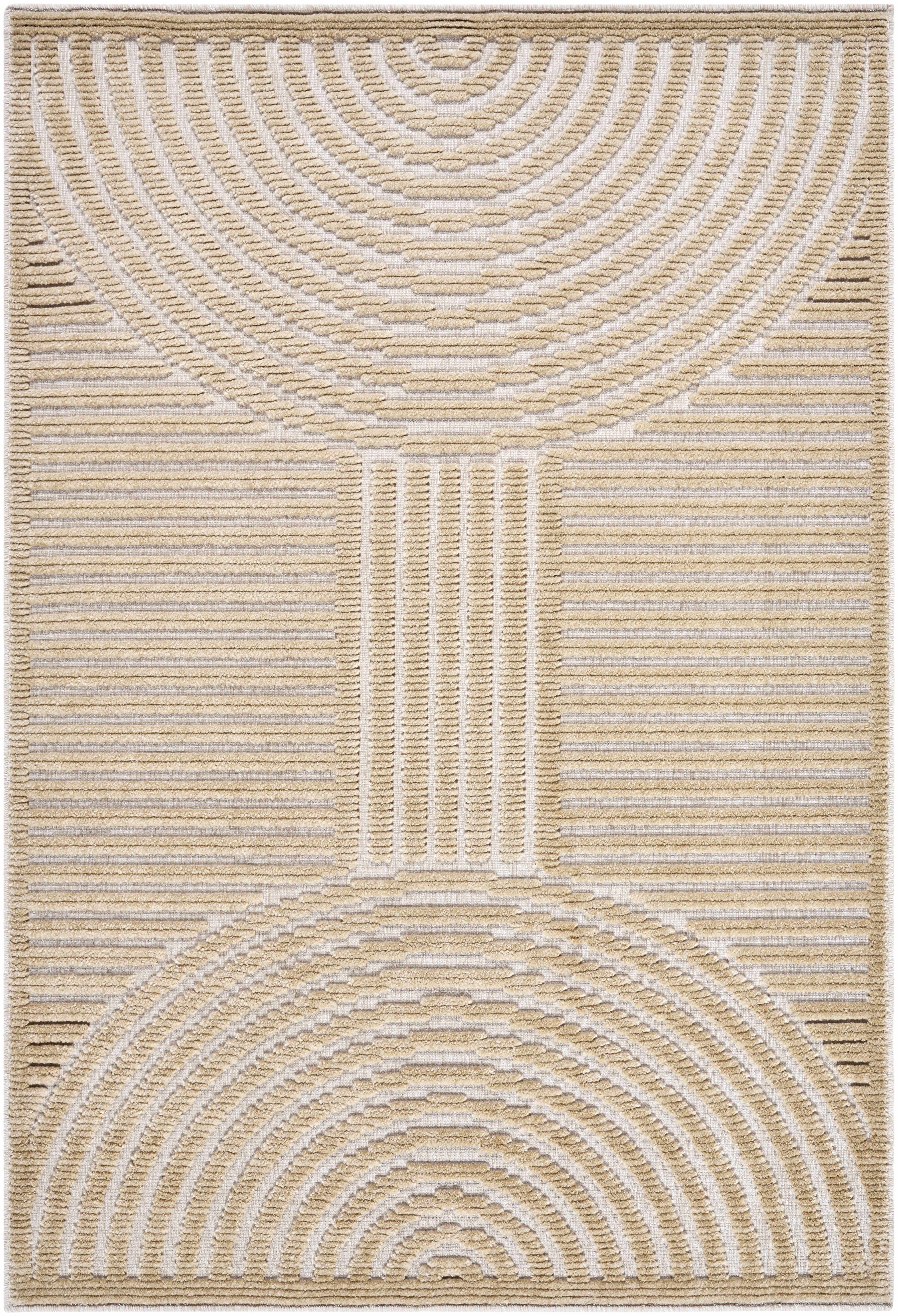 Deron Beige Washable Area Rug Contemporary Medium Pile - Decor Akil