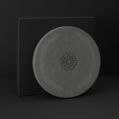 Sustainable Mango Wood Lazy Susan Serving Tray - Decor Akil