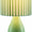 White Ceramic Table Lamp with Linen Shade - Decor Akil