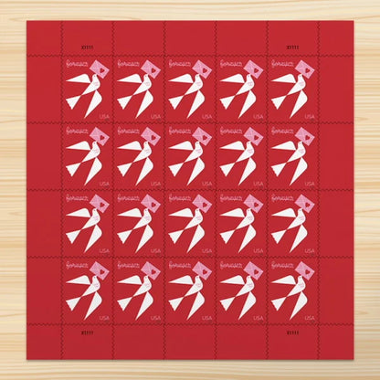 Love Celebration 2024 Forever Postage Adhesive Booklet for Wedding Invitations